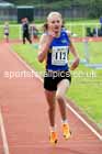 Girls Under-13s 1500 metres, 2023 North Eastern Track and Field Champs., Middlesbrough Sports Village, Middlesbrough. Photo: David T. Hewitson/Sports for All Pics